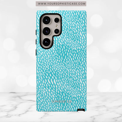 Oh Deer! in Aqua - Tough Phone Case