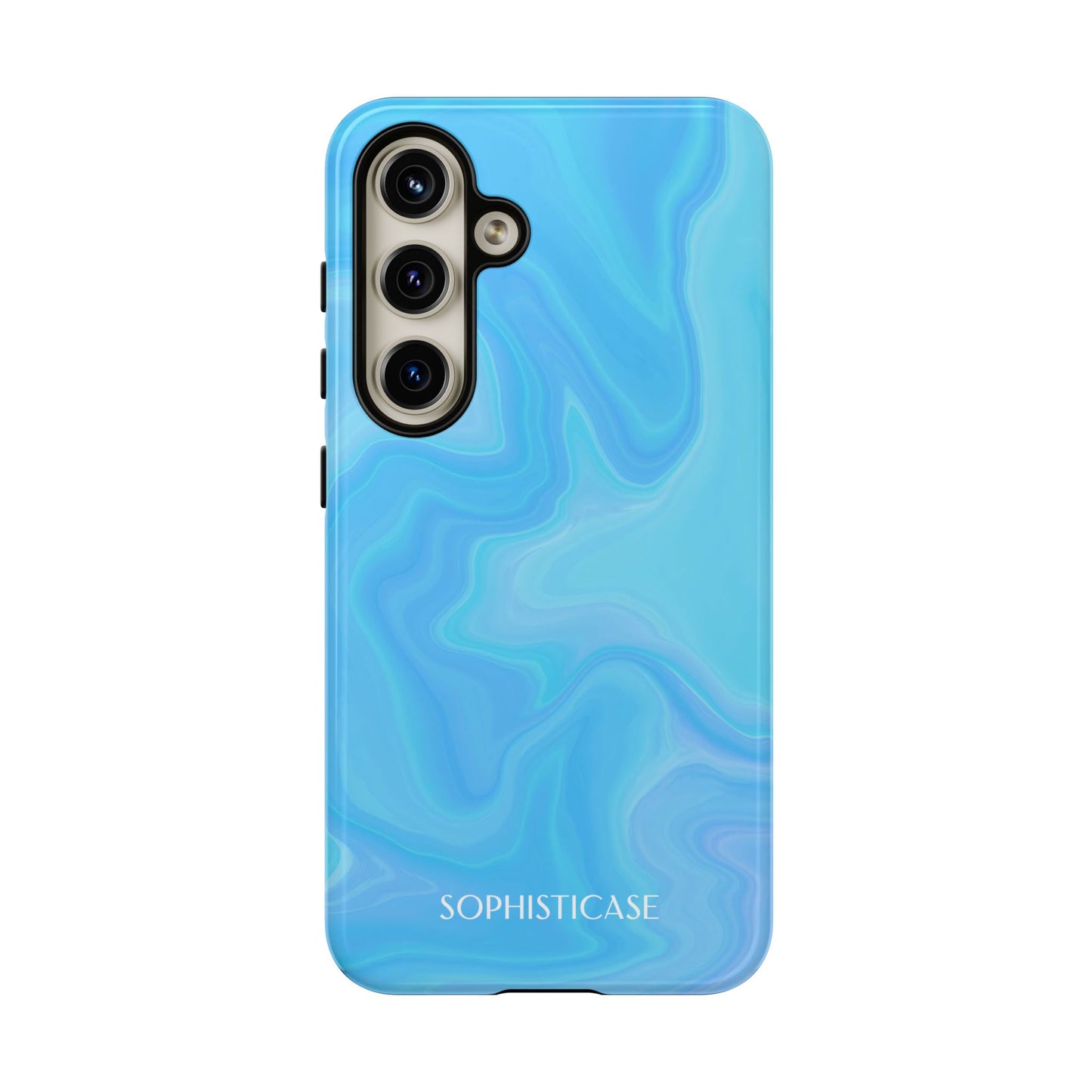 Liquid Magic in Blue - Drop Proof Phone Case for Samsung Galaxy