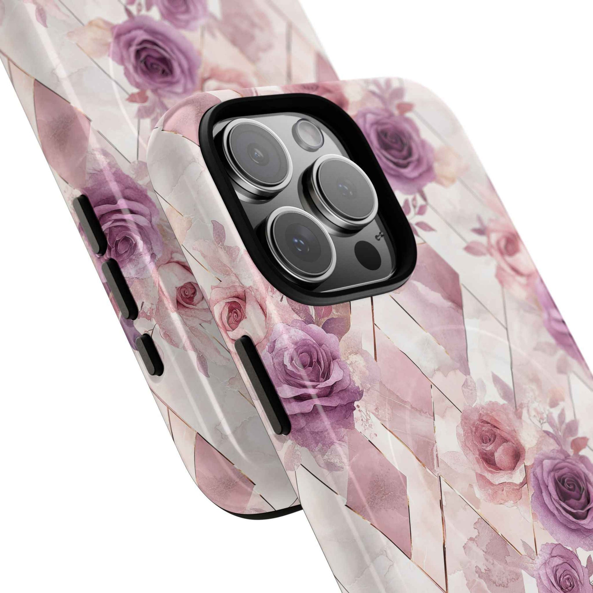Royal Floral in Mauve Rose - iPhone Magsafe Case