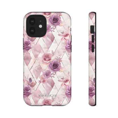 Royal Floral in Mauve Rose - Tough Phone Case