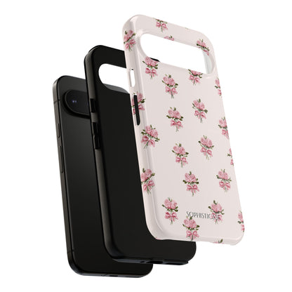 The Sweetest Thing in Coquette Rose Bouquet - iPhone Case, Samsung Galaxy Case, Google Pixel Case