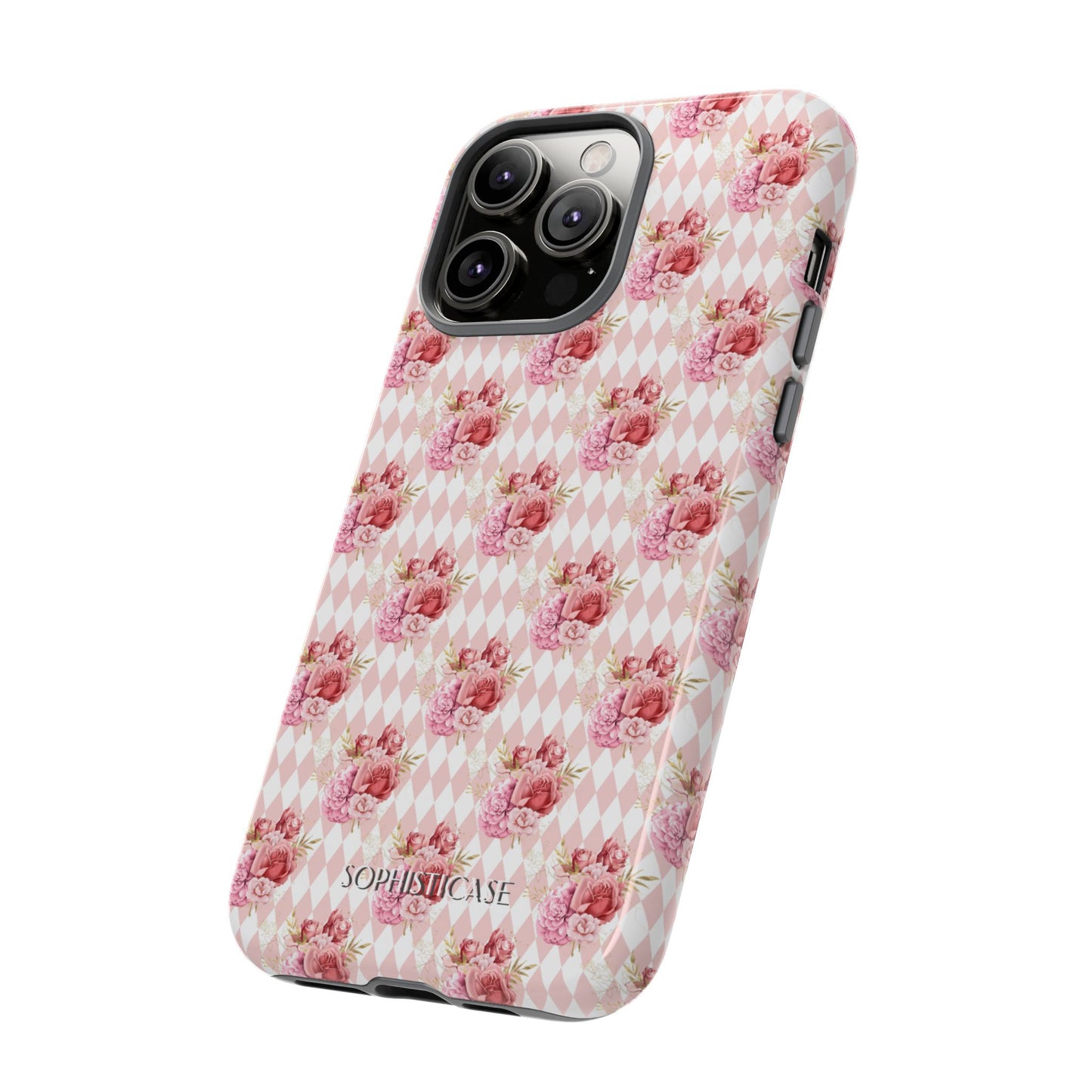 Rose Diamond Romance in Juliette - Tough Phone Case