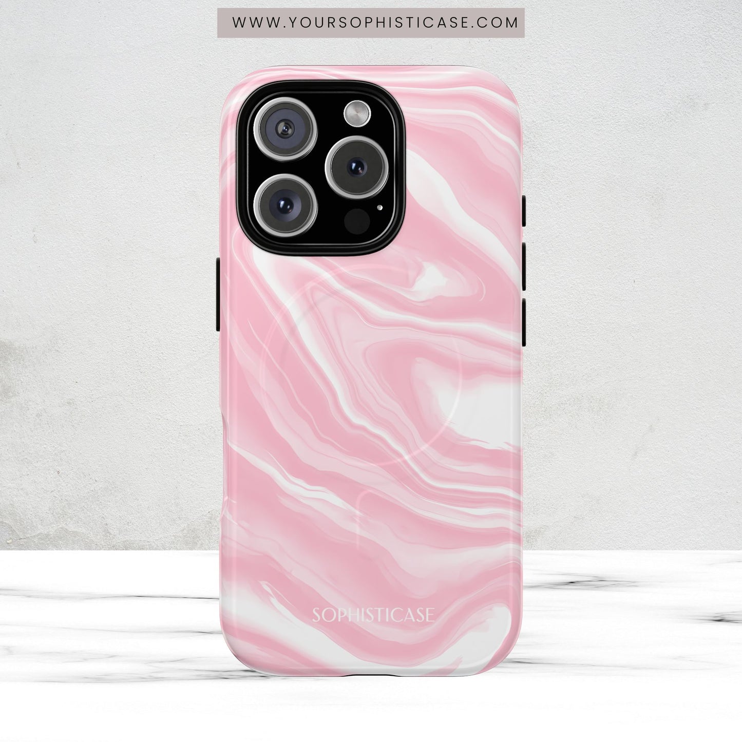 Liquid Dreams in Pink - Magsafe Case
