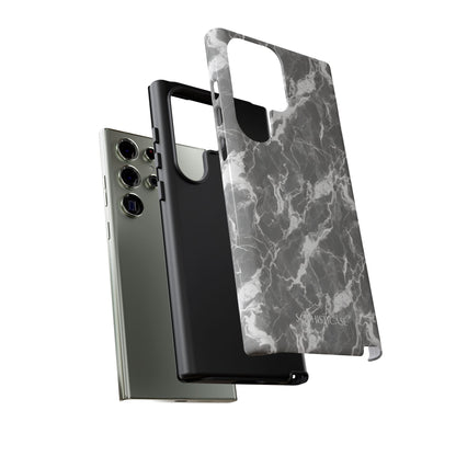 Marble Crush in Charcoal Grey - iPhone Case, Samsung Galaxy Case, Google Pixel Case