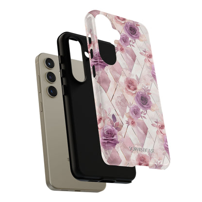 Royal Floral in Mauve Rose - Tough Phone Case