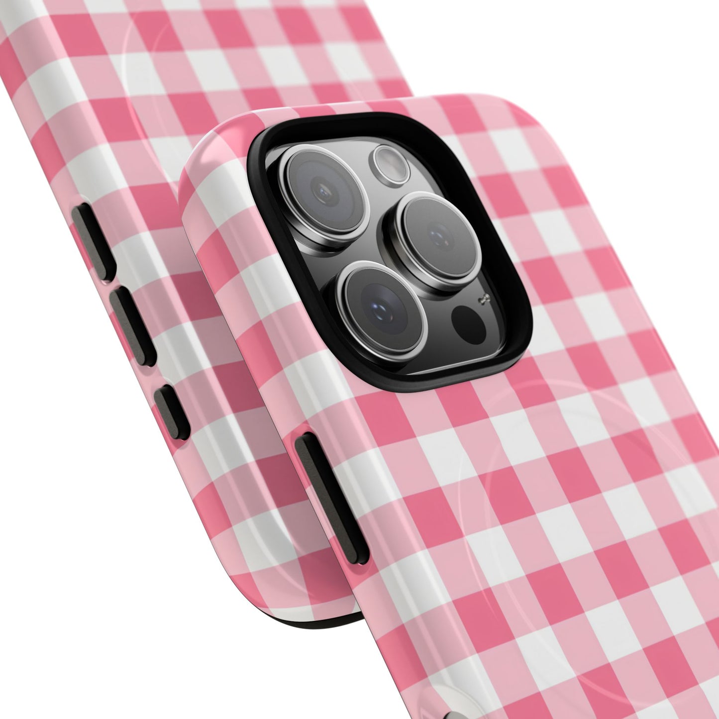Gingham in Salmon - Magsafe Case