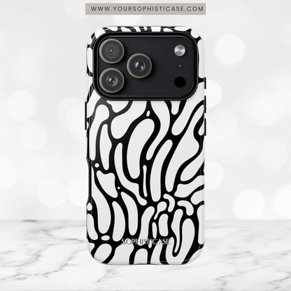 Dark Thoughts in Onyx - iPhone Case, Samsung Galaxy Case, Google Pixel Case
