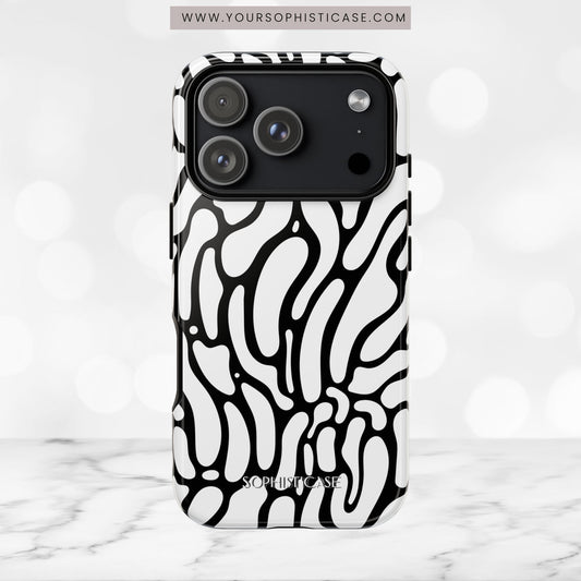 Dark Thoughts in Onyx - iPhone Case, Samsung Galaxy Case, Google Pixel Case
