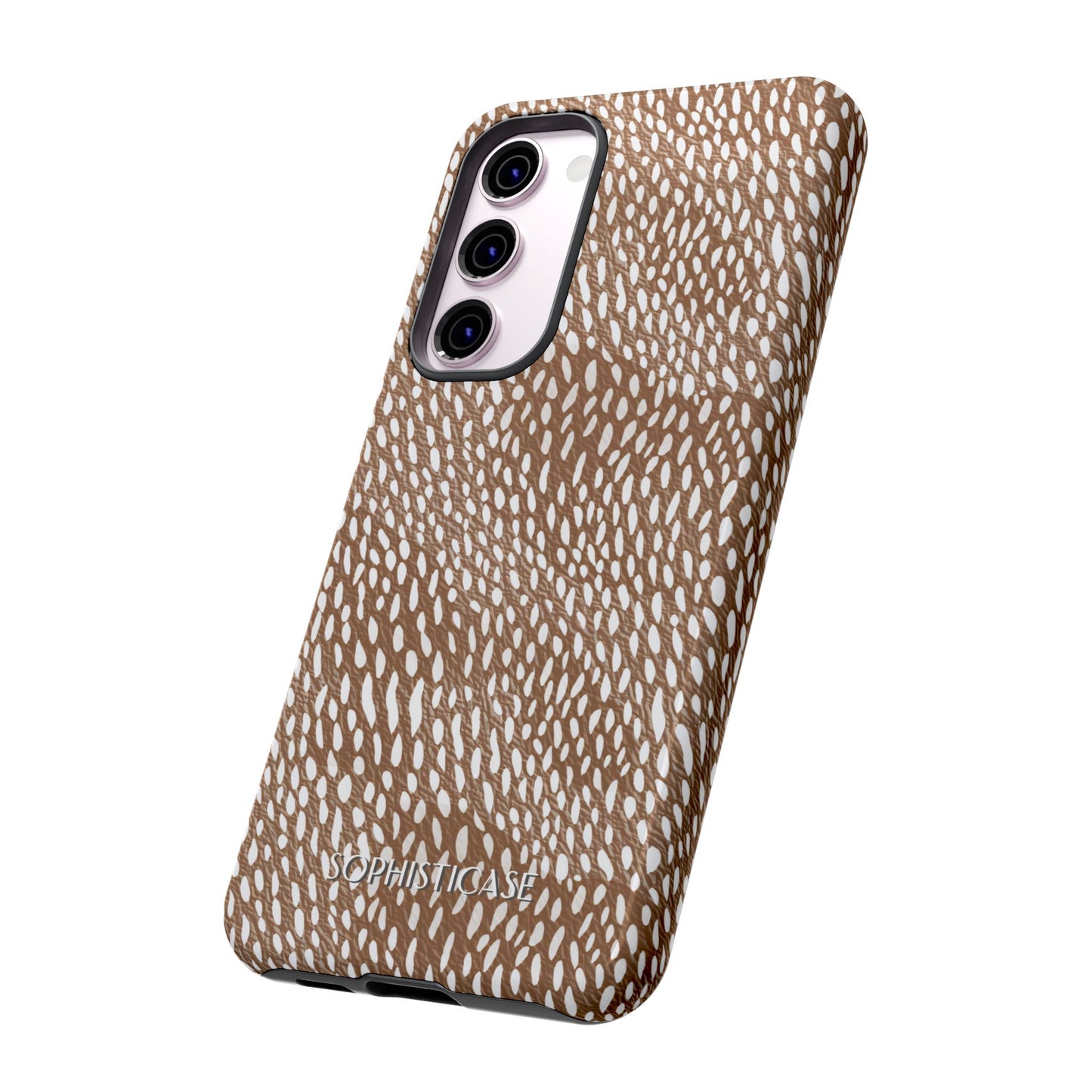 Oh Deer! in Brown - Drop Proof Phone Case for Samsung Galaxy