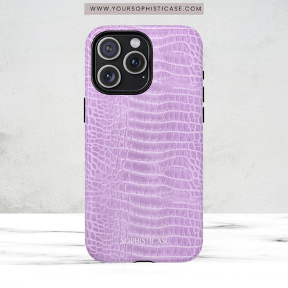 Luxe Leather in Purple - Magsafe Case