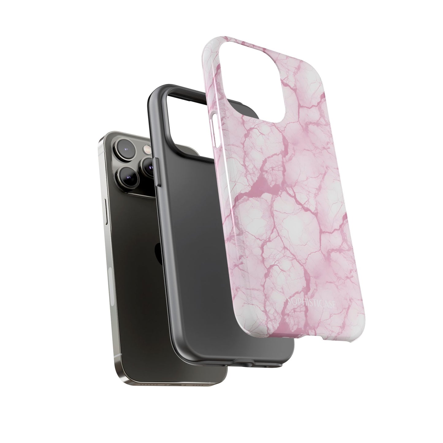 Marble Opulence in Pink - iPhone Magsafe Case