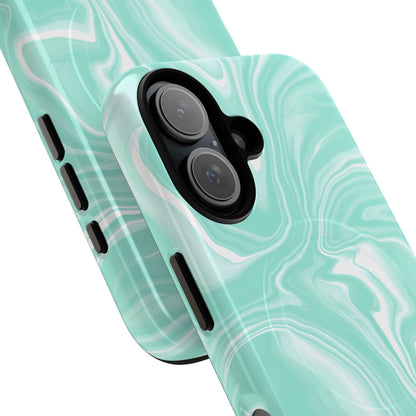 Liquid Dreams in Green - Magsafe Case