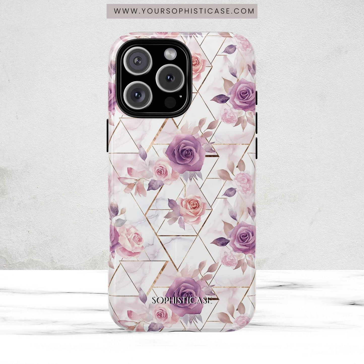 Royal Floral in Rose Royale - iPhone Magsafe Case