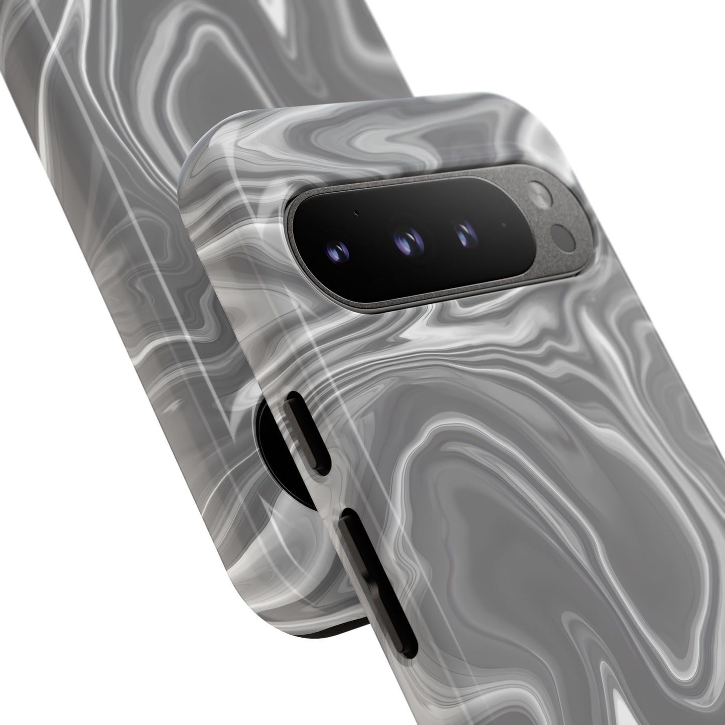 Liquid Dreams in Charcoal - Tough Phone Case