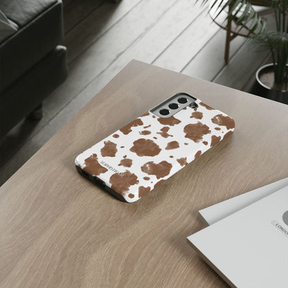 Holy Cow in Brown - Tough Phone Case