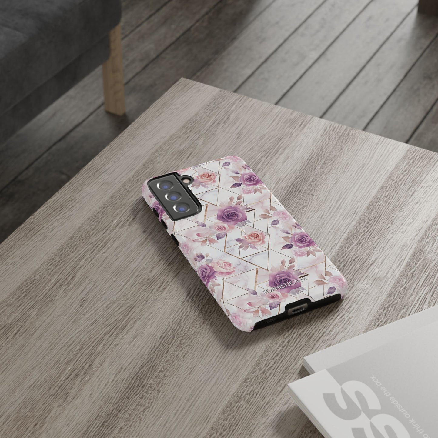 Royal Floral in Rose Royale - Tough Phone Case
