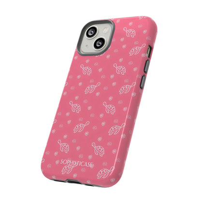 Turtle Island in Pink - iPhone Case