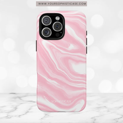 Liquid Dreams in Pink - iPhone Case