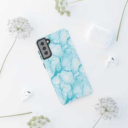 Marble Opulence in Aqua - Tough Phone Case