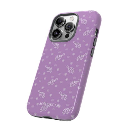 Turtle Island in Purple - iPhone Case