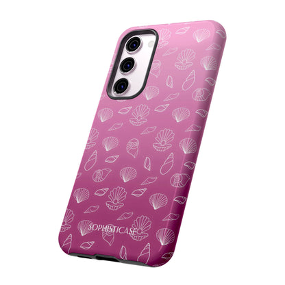 Seashell Society in Purple - iPhone Case, Samsung Galaxy Case, Google Pixel Case