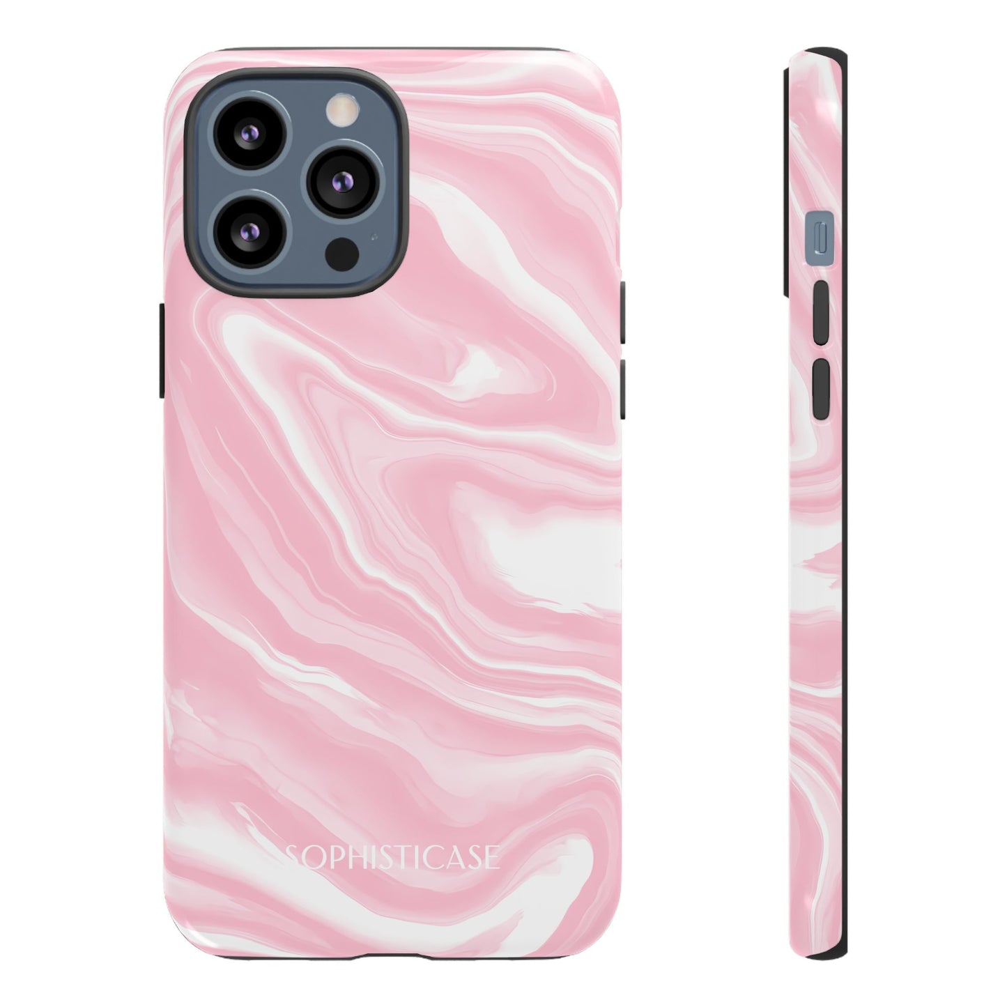 Liquid Dreams in Pink - Drop Proof Phone Case for iPhone