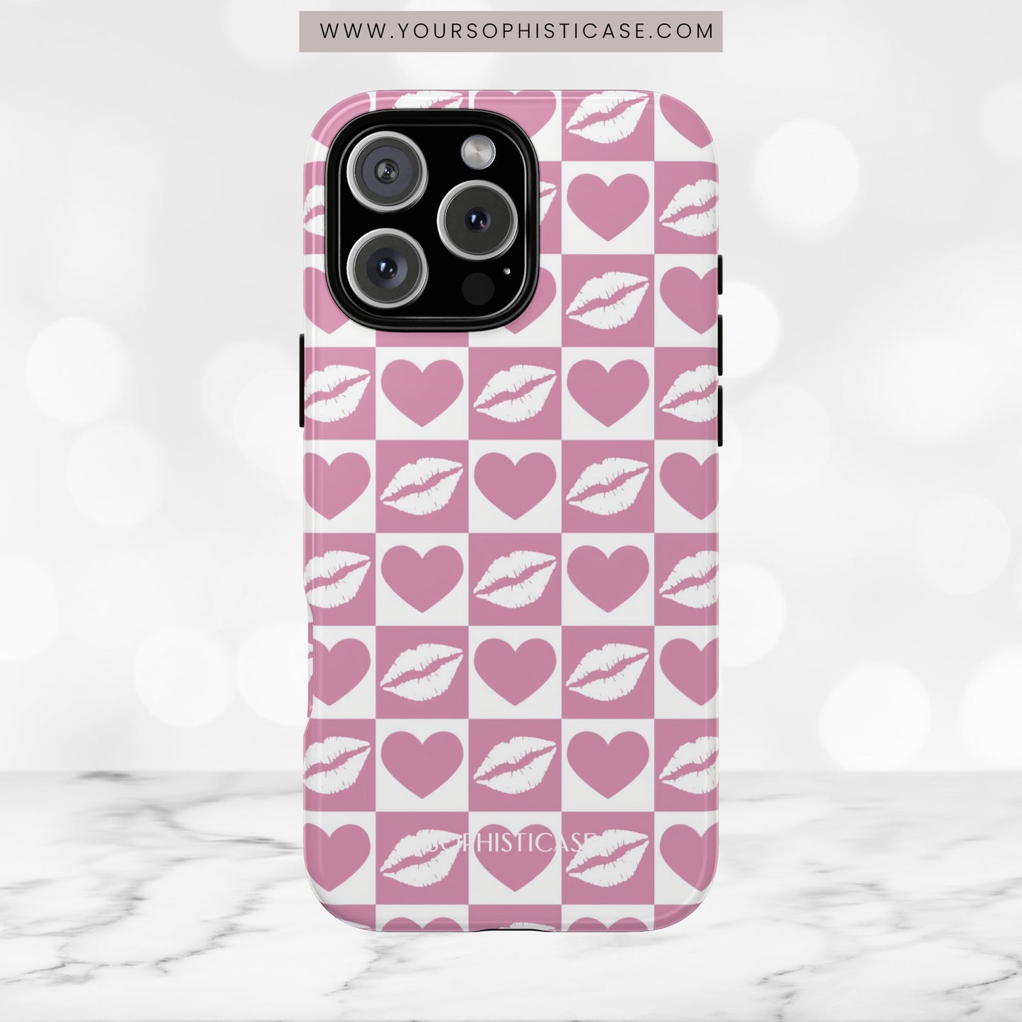 Belle Amie in Pink - Tough Phone Case