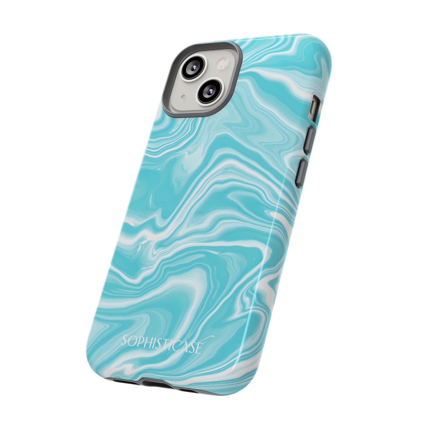 Tough Case - Liquid Dreams in Aqua