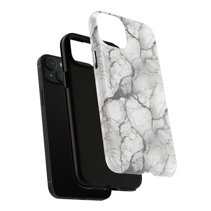 Marble Opulence in Charcoal Grey - Magsafe Case