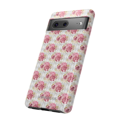 Rose Diamond Romance in Colette - Tough Phone Case