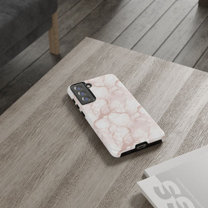 Marble Opulence in Neutral Beige - Tough Phone Case