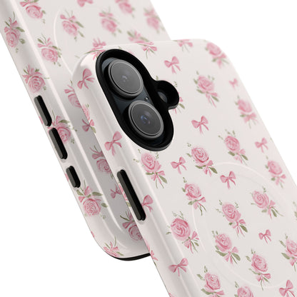 The Sweetest Thing in Coquette Roses and Bows - iPhone Magsafe Case