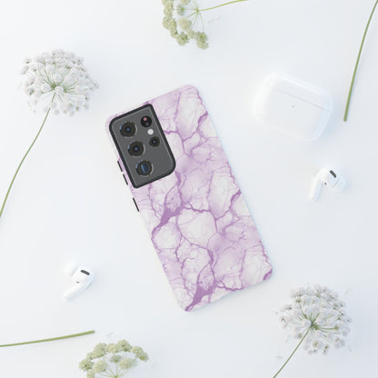 Marble Opulence in Purple - Tough Phone Case