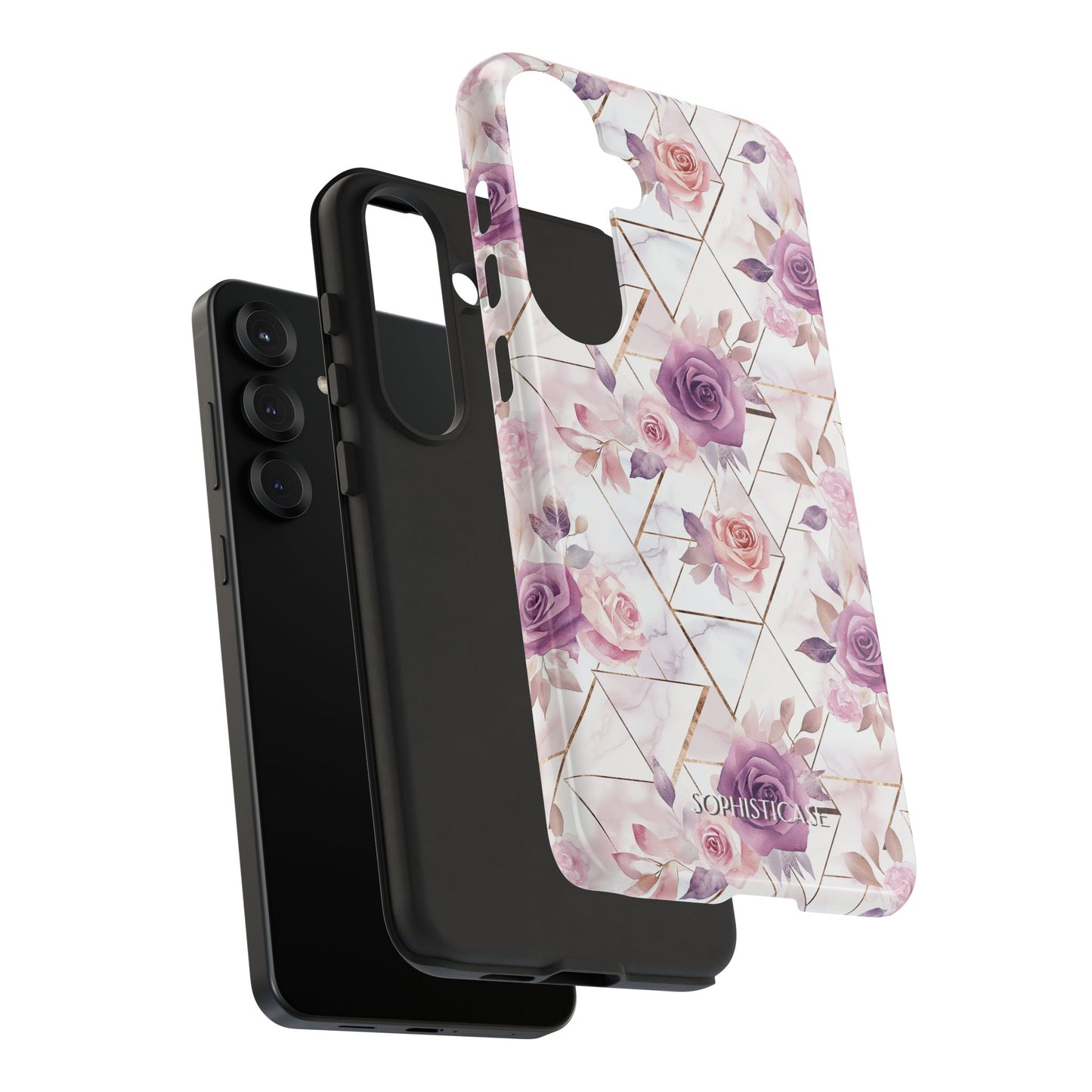Royal Floral in Rose Royale - Tough Phone Case