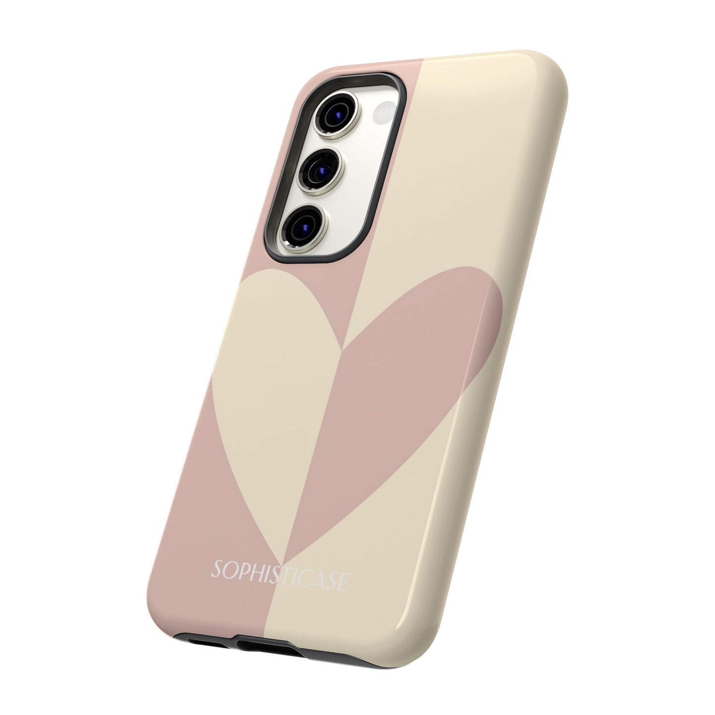Be Mine in Brown and Beige - iPhone Case, Samsung Galaxy Case, Google Pixel Case