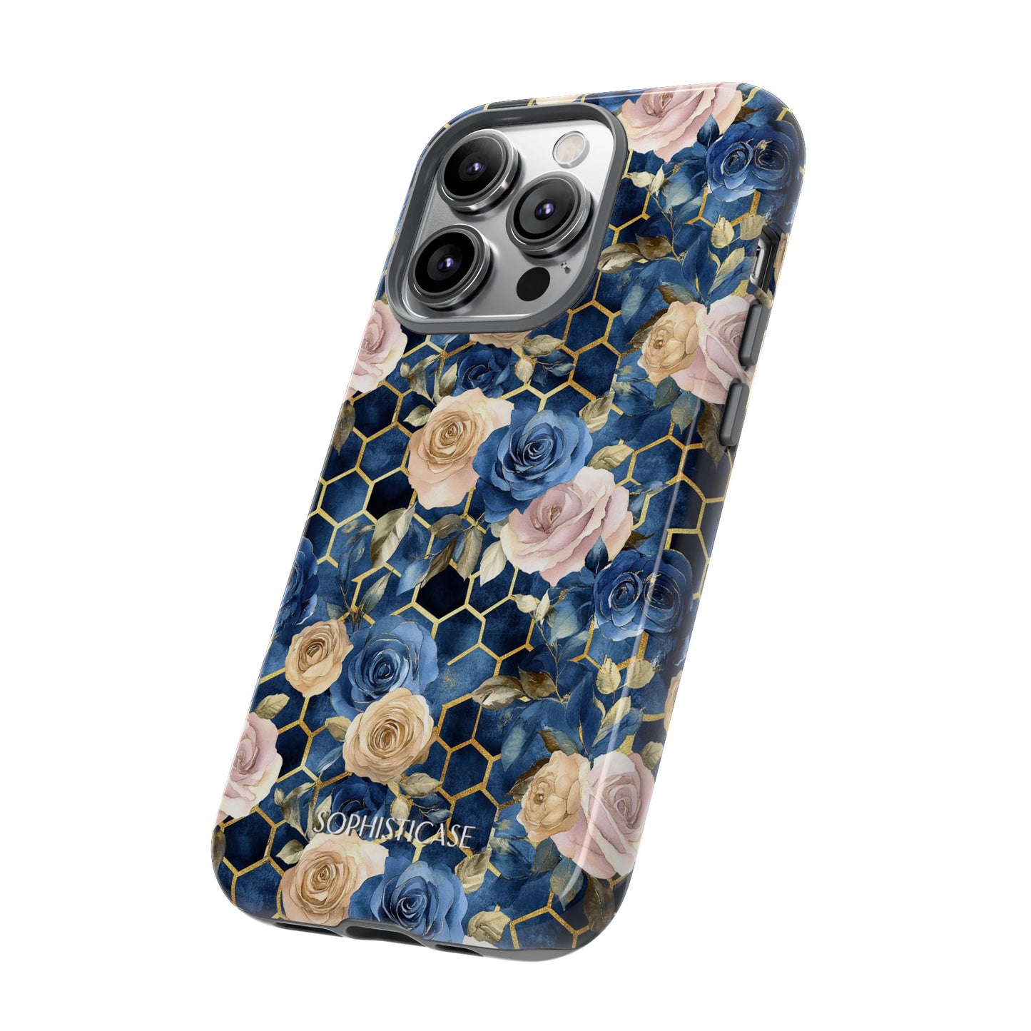 Royal Floral in Midnight Rose - Tough Phone Case