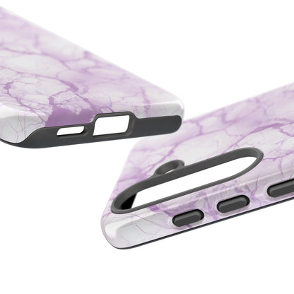 Marble Opulence in Purple - Tough Phone Case