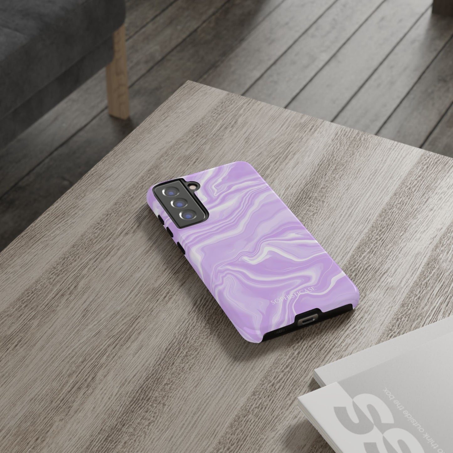 Liquid Dreams in Light Purple - Tough Phone Case