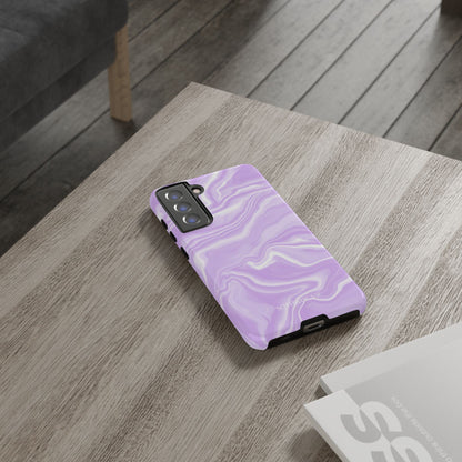 Liquid Dreams in Light Purple - Tough Phone Case