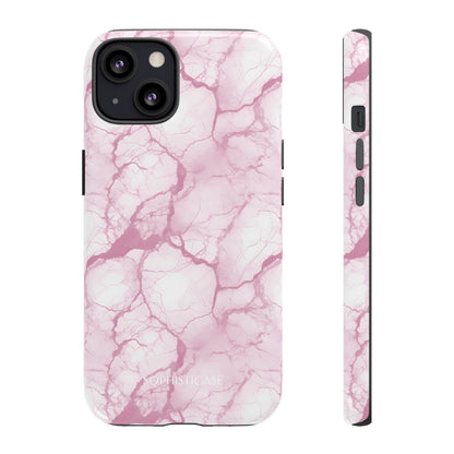 Marble Opulence in Pink - iPhone Case