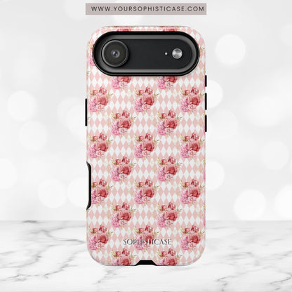 Rose Diamond Romance in Juliette - iPhone Case