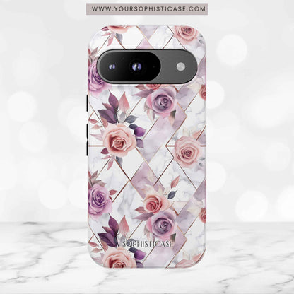 Royal Floral in Blush Manor - Tough Phone Case