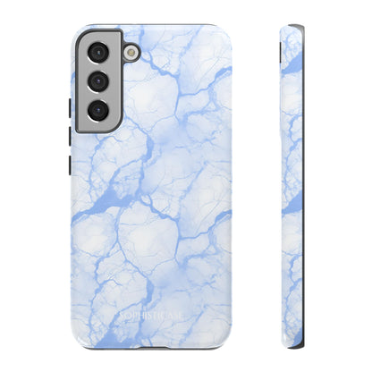 Marble Opulence in Blue - Tough Phone Case