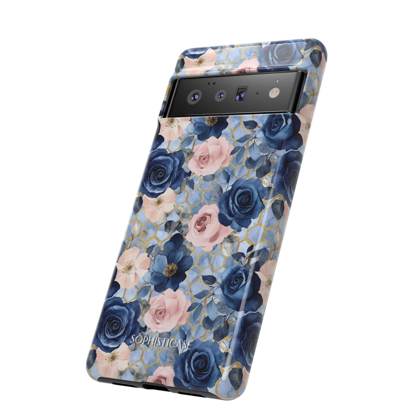 Royal Floral in Gilded Sky - Tough Phone Case