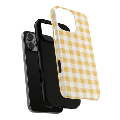 Gingham in Yellow - Magsafe Case