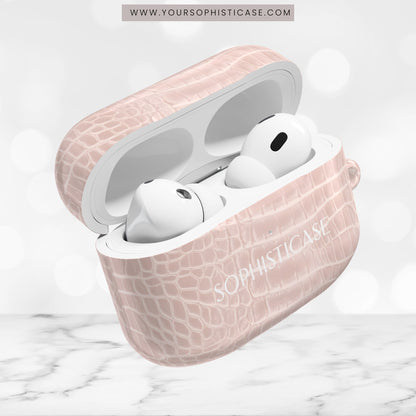 AirPod Cases - Luxe Leather in Neutral Beige