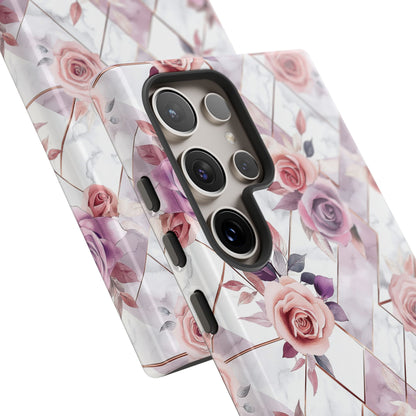 Royal Floral in Blush Manor - Tough Phone Case