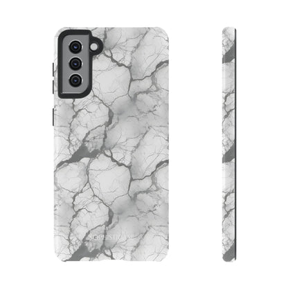 Marble Opulence in Charcoal Grey - Tough Phone Case