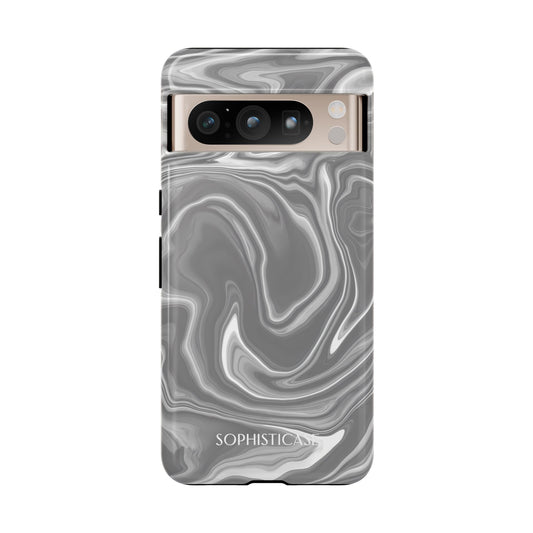 Liquid Dreams in Charcoal - Tough Phone Case for Google Pixel