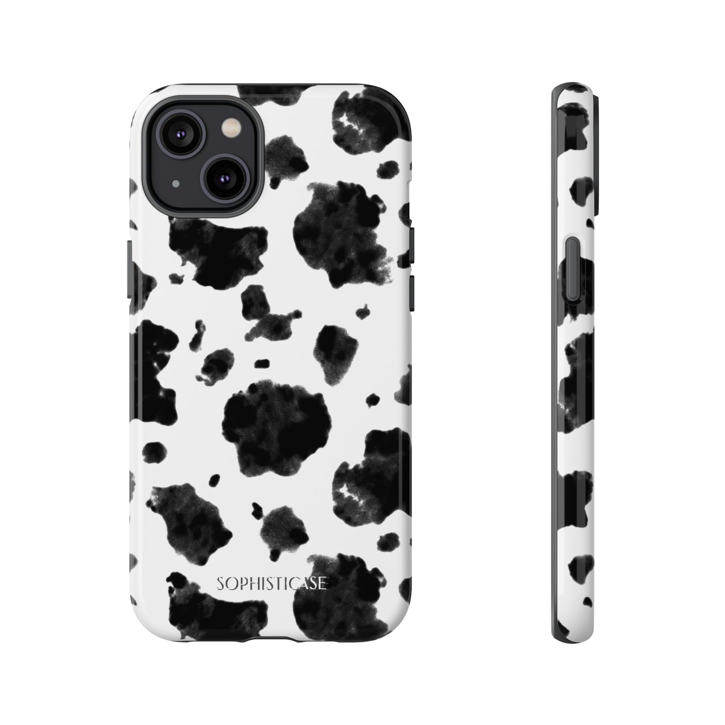 Holy Cow in Black - iPhone Case